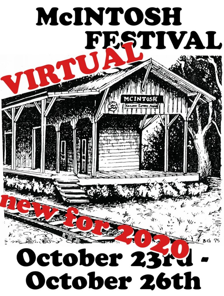 McIntosh Festival 2020 Virtual Festival The Town of McIntosh
